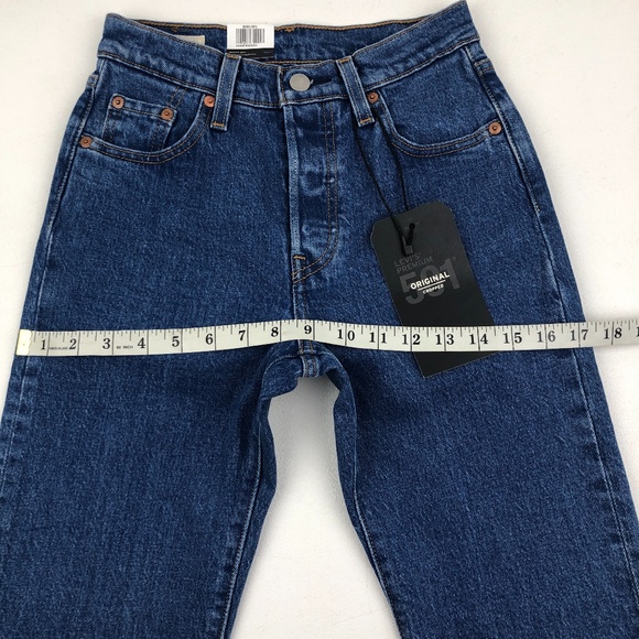 NWT Levi's 501 originals crop jeans - Picture 6 of 13